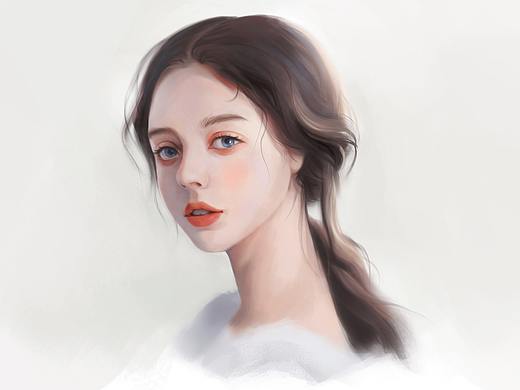头像厚涂练习
