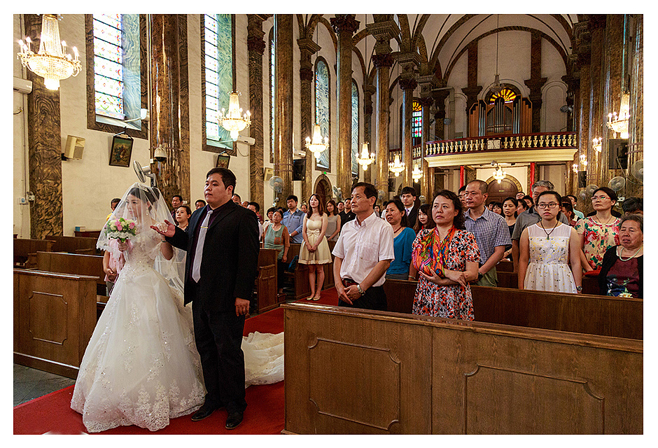 王府井教堂婚礼【婚礼跟拍20150622】