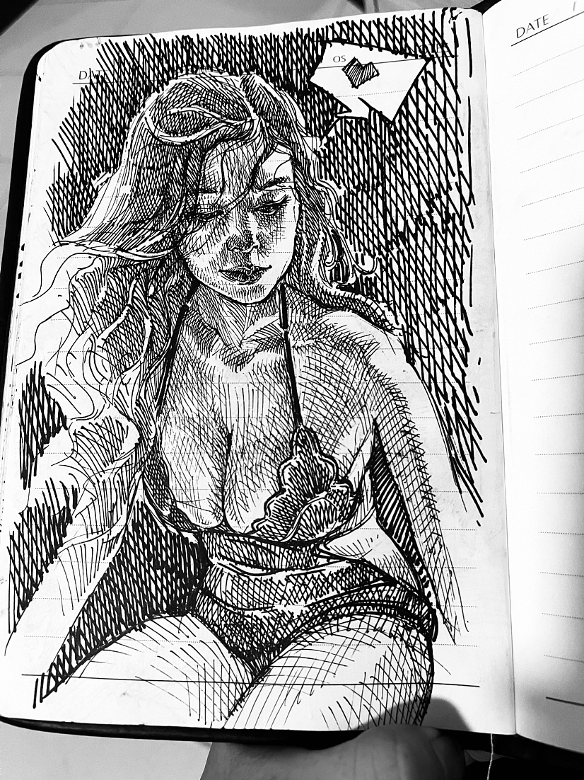 速写人物肖像练习（图ZMzY3OTk3MjEy） - 创作习作 - 站酷设计师文森特_少年原创素材 - 站酷ZCOOL