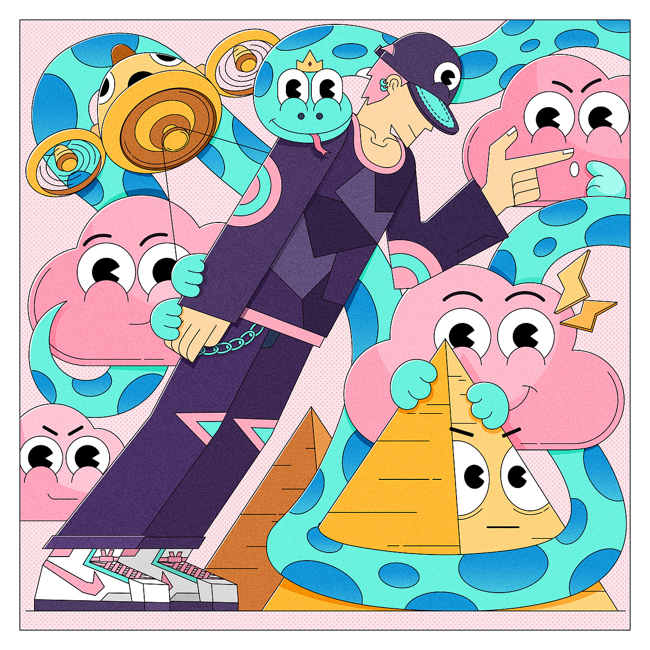 寐 | 2019插画集（图ZMTc5MzcxNzg4） - 艺术插画 - 站酷设计师TinyP原创素材 - 站酷ZCOOL