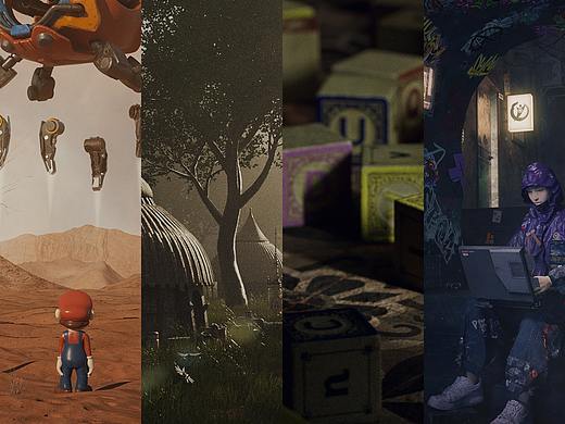 2020__练习作品整理（个人主页-ZNDk0ODgwMTY=） - 场景 - 站酷设计师__十七原创素材 - 站酷ZCOOL