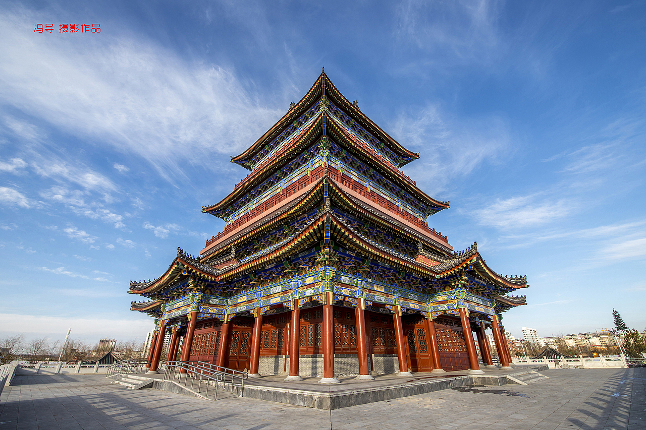 陕北榆林美景-冬日里的榆溪公园（图ZMjMzNTcwNTI0） - 风光摄影 - 站酷设计师冯导设计号原创素材 - 站酷ZCOOL