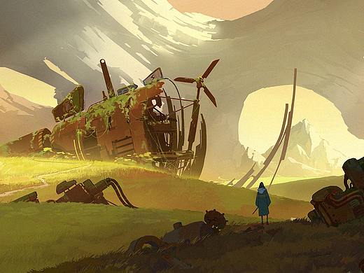 机械残骸（个人主页-ZNTM3OTM3MzY=） - 创作习作 - 站酷设计师ZHDALI原创素材 - 站酷ZCOOL