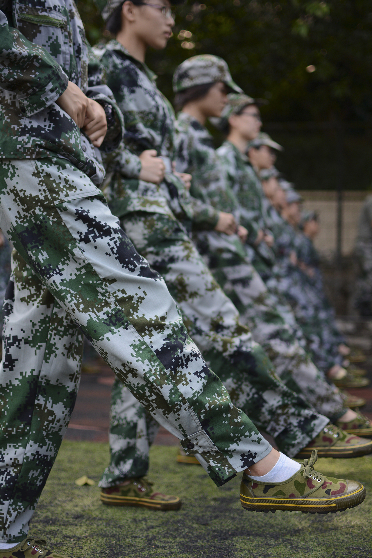 军训|摄影|人像摄影|米sky_原创作品-站酷(zcool)