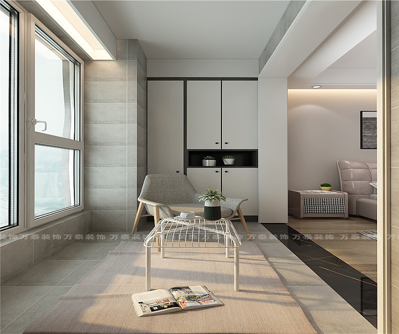 济南万泰装饰济南尊极简风装修案例分享（图ZMjExMzY5MDEy） - 家装设计 - 站酷设计师包子13287700030原创素材 - 站酷ZCOOL
