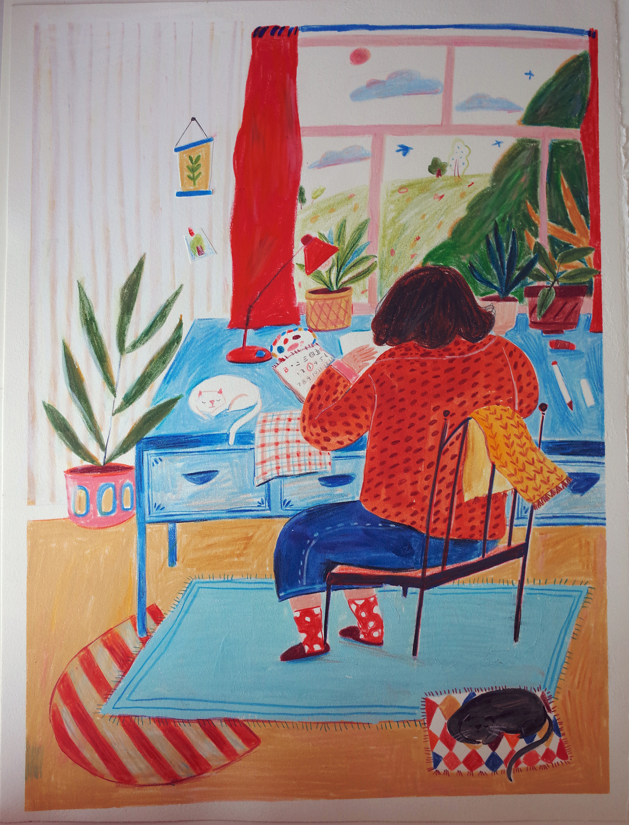 手绘创作日常混更（图ZMTgzMTM1MDI0） - 创作习作 - 站酷设计师六一kaki原创素材 - 站酷ZCOOL