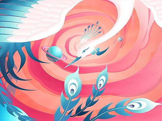 华为主题大赛壁纸参赛作品 凤舞九天