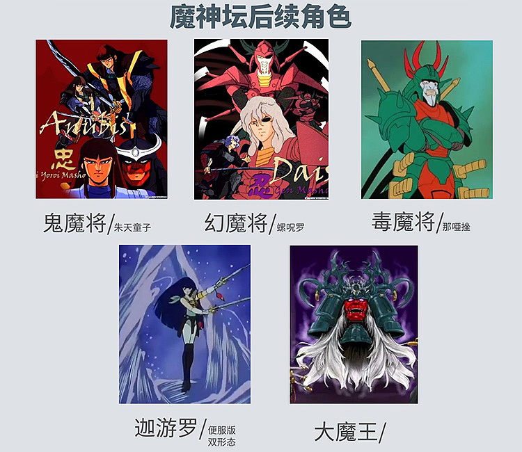 beita联合开发的魔神坛斗士系列第一弹作品 暗魔将