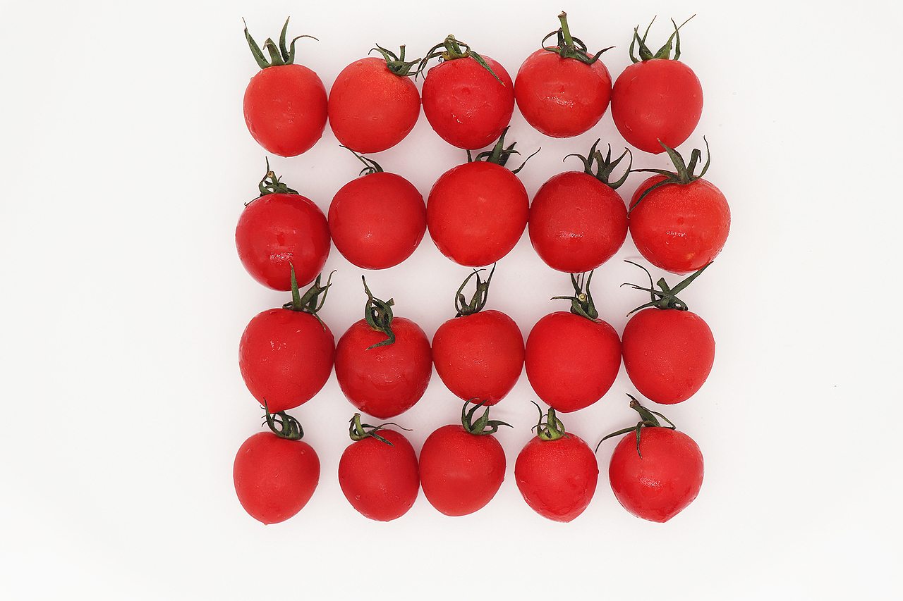 一组圣女果小番茄食物摄影图片