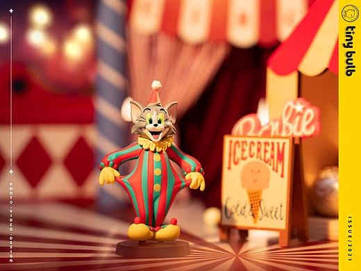 盲盒拍摄名创优品｜猫和老鼠马戏团系列 盲盒潮玩摄影