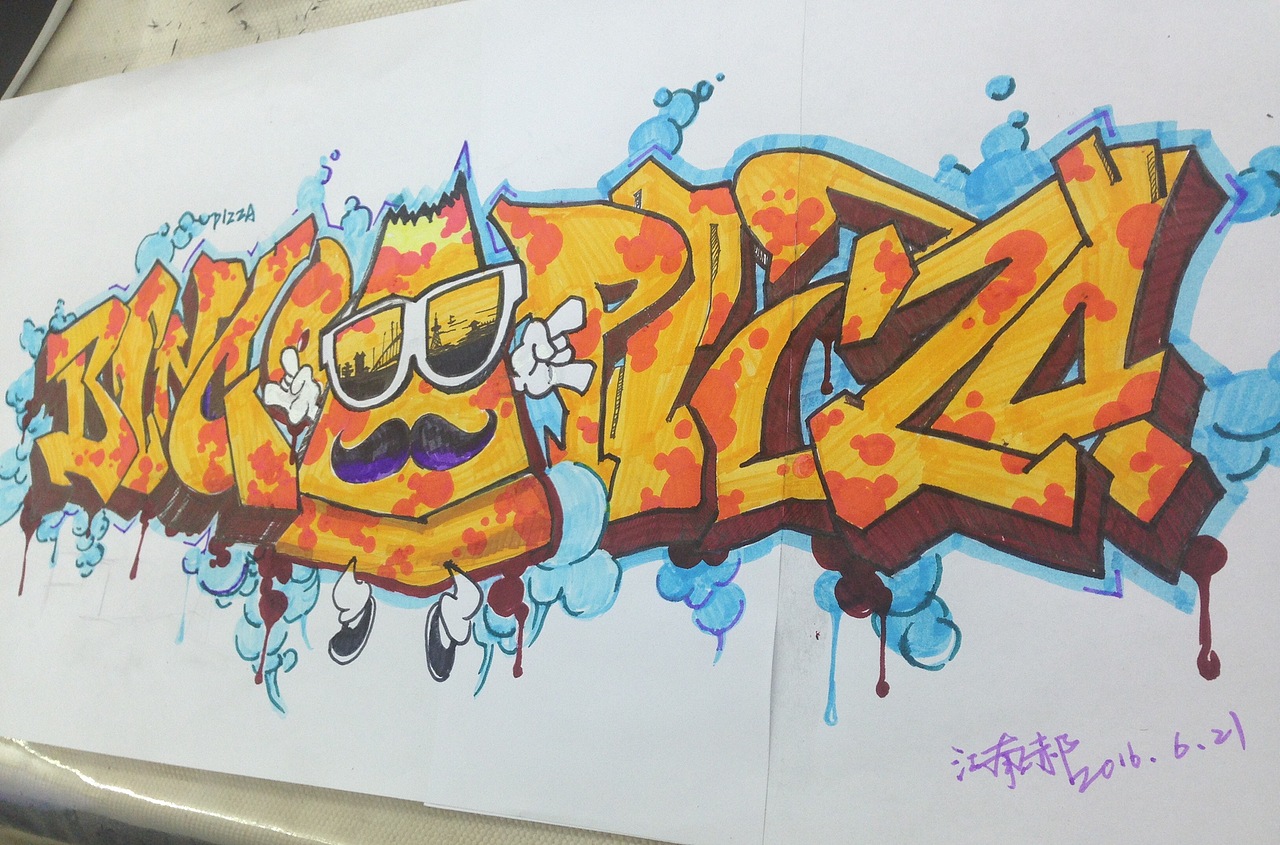 青岛荧光电子音乐节涂鸦（图ZNTIzMjgzODg=） - 新锐潮流插画 - 站酷设计师Bana酱果君原创素材 - 站酷ZCOOL
