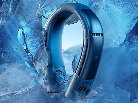 创意拍摄|图拉斯TORRAS挂脖空调主kv拍摄