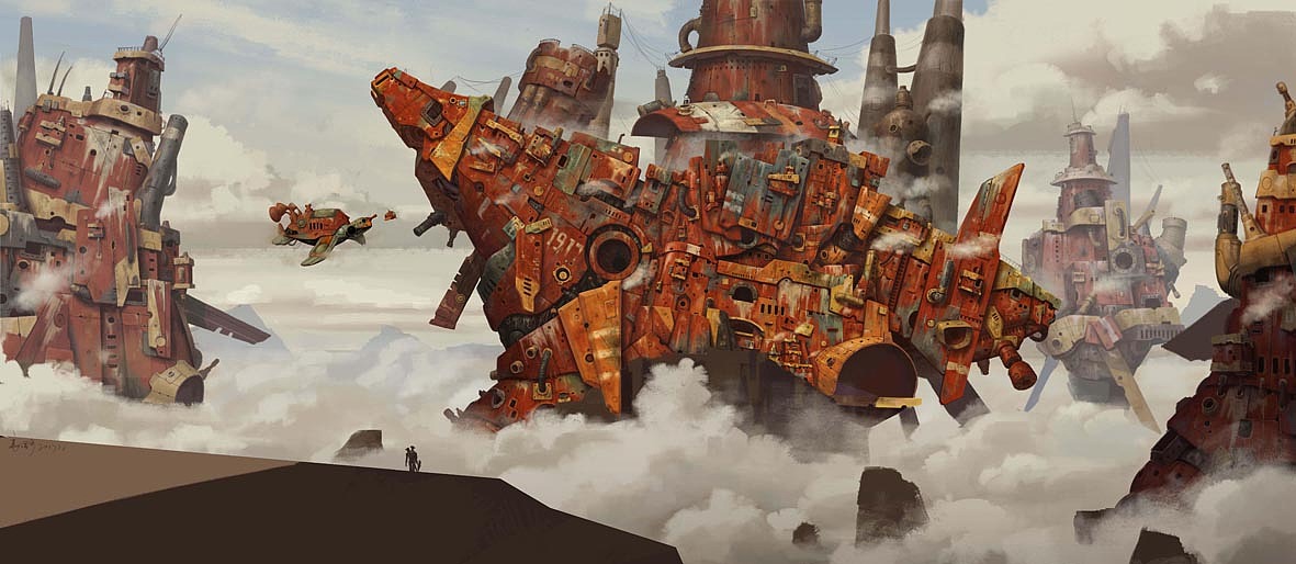 几张近期的场景建筑等原创作品（图ZODQwNjA4NzI=） - 游戏原画 - 站酷设计师Yearger原创素材 - 站酷ZCOOL