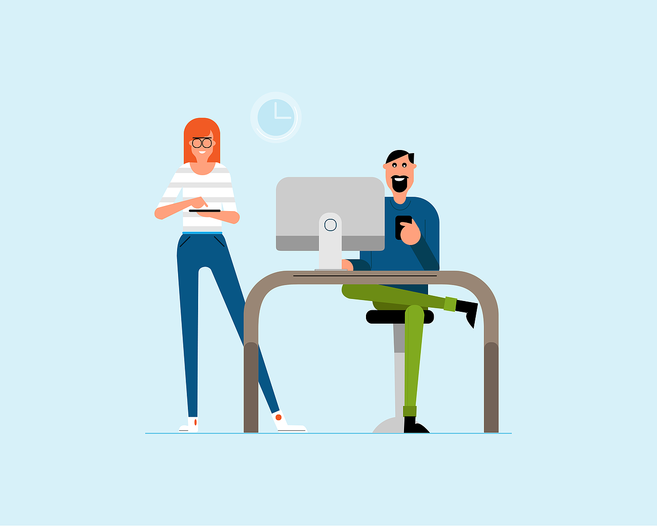 插画－工作与生活de点滴（二）