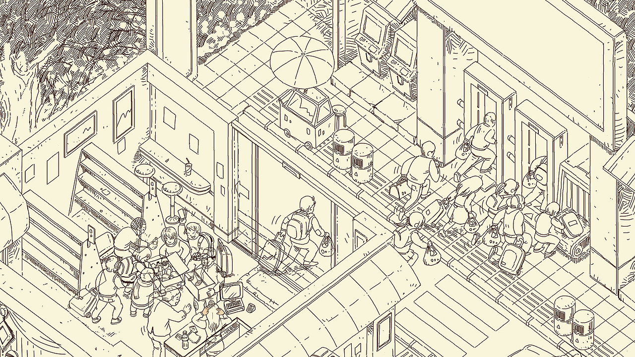 菜鸟联盟颂新春-系列插画