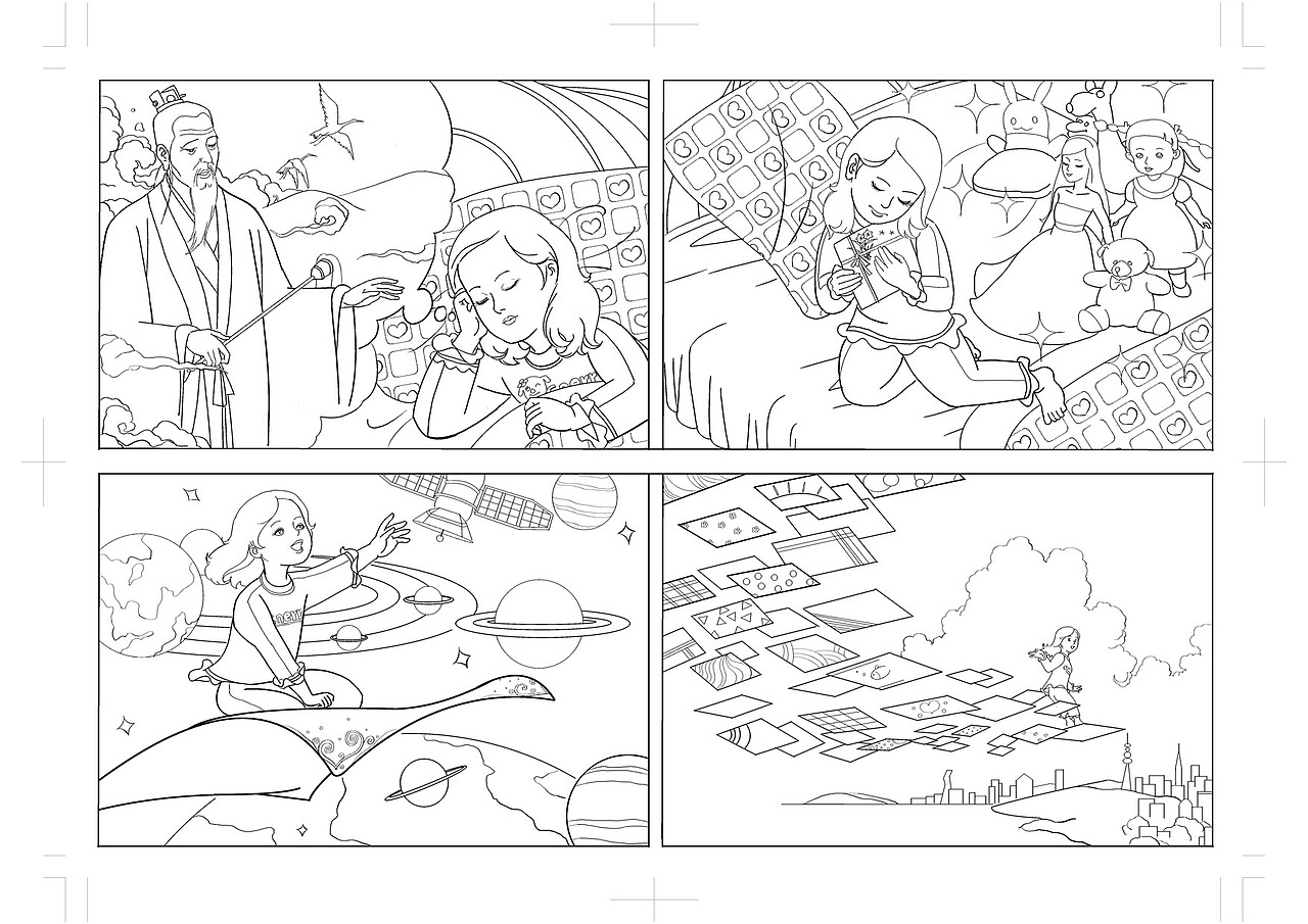 tvc脚本部分分镜|插画|商业插画|杨越绘画_原创作品-站酷zcool