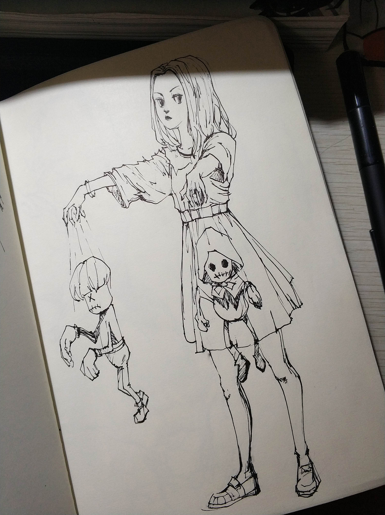 2017最后的一些速写