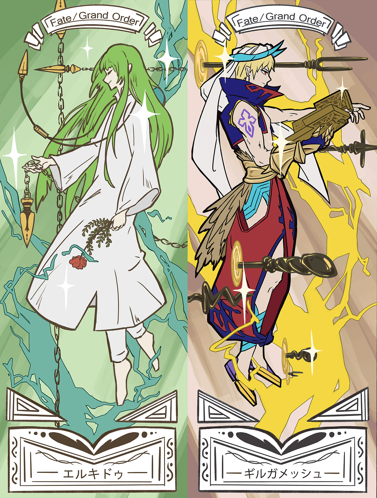 FGO同人插画练习（图ZMTk1Mjg5NTQ4） - 创作习作 - 站酷设计师木头碳原创素材 - 站酷ZCOOL