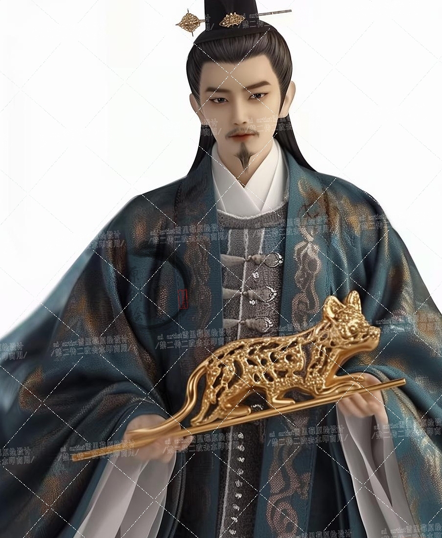 一组古风汉服美男将军壁纸：安得广厦千万间（一）（图ZMzgxOTQ1NDYw） - AI作品 - 站酷设计师雪里莓工作室原创素材 - 站酷ZCOOL