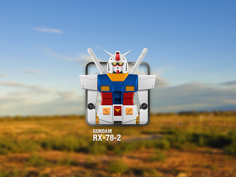 GUNDAM RX-78-2（图ZMjI0MDQwMzI=） - 图标 - 站酷设计师wingfengbin原创素材 - 站酷ZCOOL