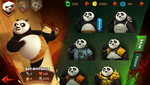 功夫熊猫4-游戏UI设计（图ZNDkyMTc5NzI=） - 游戏UI - 站酷设计师BairdWang原创素材 - 站酷ZCOOL