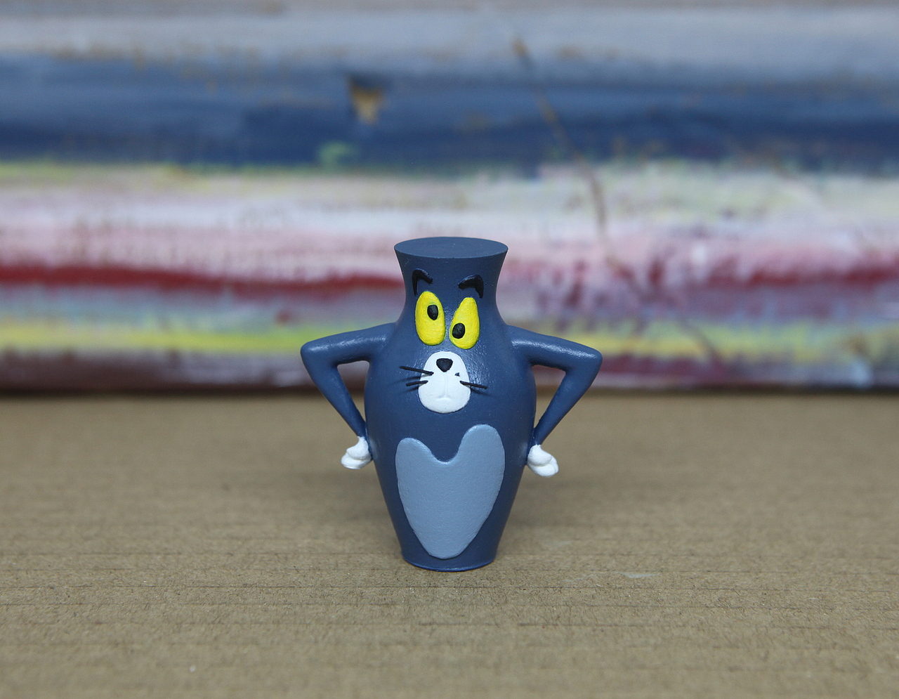 《猫和老鼠》汤姆猫囧态模玩