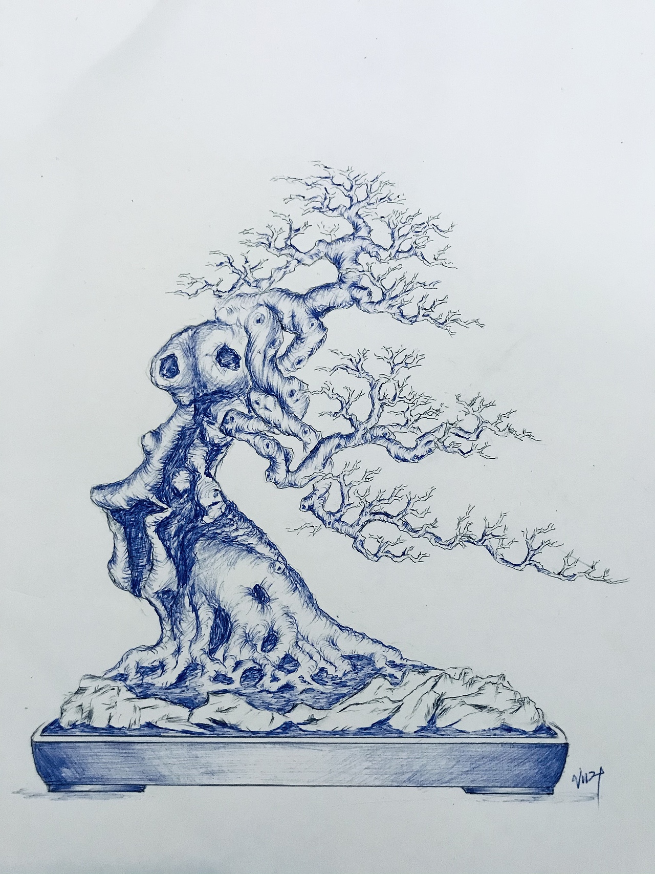 盆景（图ZMjUzMzMyNzEy） - 绘画 - 站酷设计师Z75835907原创素材 - 站酷ZCOOL