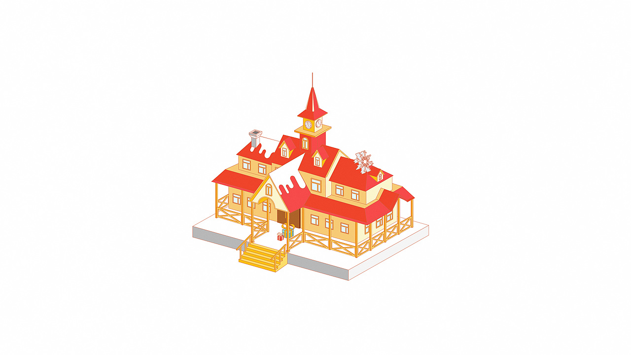 节日快乐~圣诞元旦电子贺卡