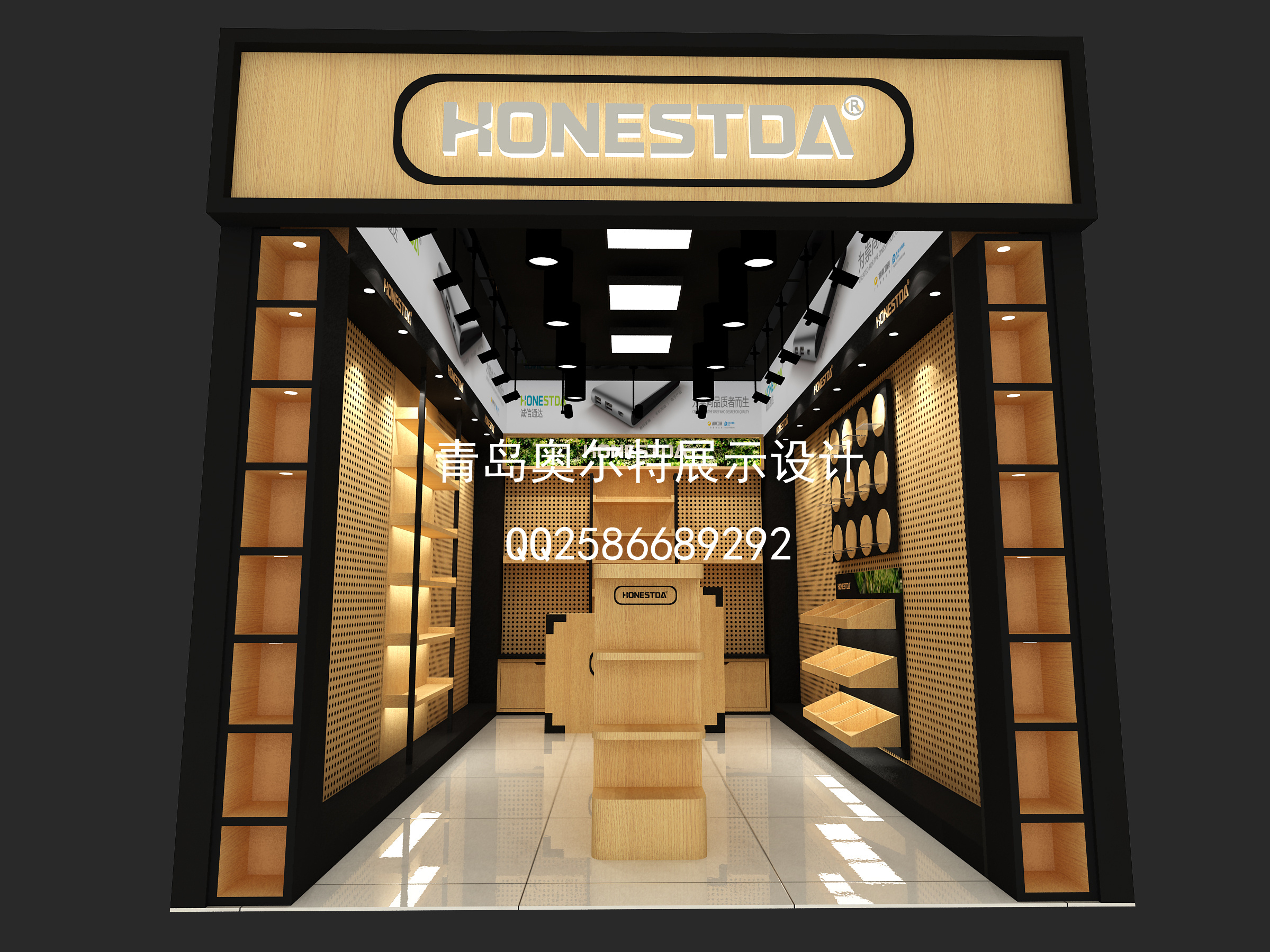 OPPO手机专卖店设计深圳SI设计,专卖店设计,空间设计,SI设计公司,专卖店设计公司,空间设计公司 - 微空间设计
