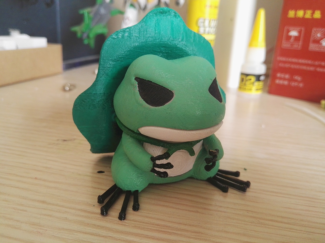 3d打印哆啦a梦旅行青蛙