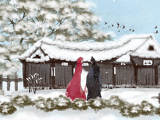 大寒古风（个人主页-ZMzkyODU3NTY=） - 海报 - 站酷设计师a容容原创素材 - 站酷ZCOOL