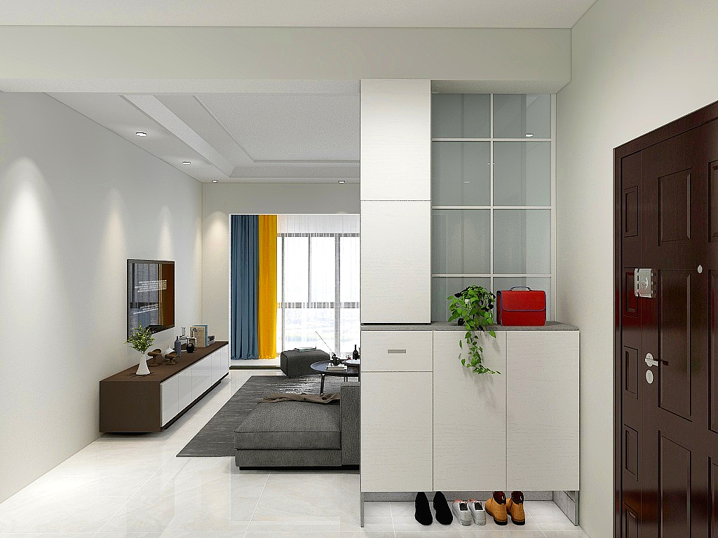 也是客户最终决定要的,暗拉手,碰碰开,这边最近流行这种,客户也趋向于简单