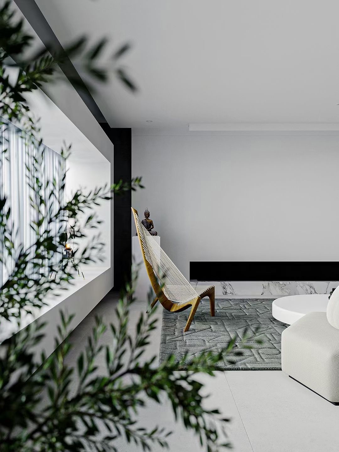 因果皆是缘，黑白灰三色的交融触碰!（图ZMzc0MTMyOTg4） - 建筑/空间 - 站酷设计师回家干甚原创素材 - 站酷ZCOOL