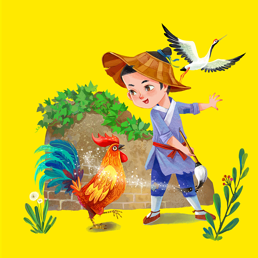 《神笔马良》二次绘制了