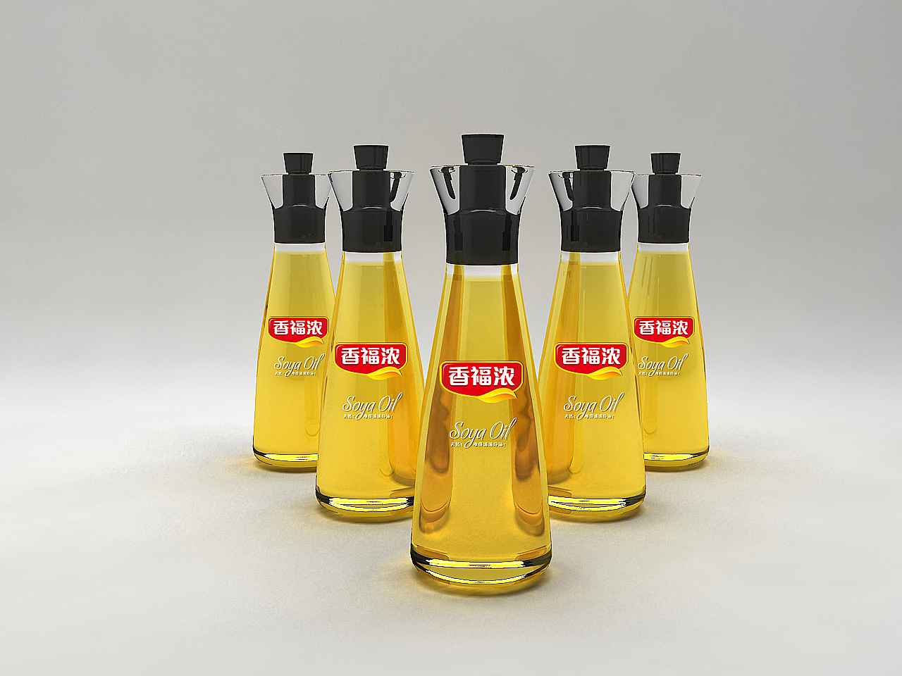 食用油瓶型设计（图ZMzI2ODQ2NTI=） - 包装 - 站酷设计师zhfiend原创素材 - 站酷ZCOOL