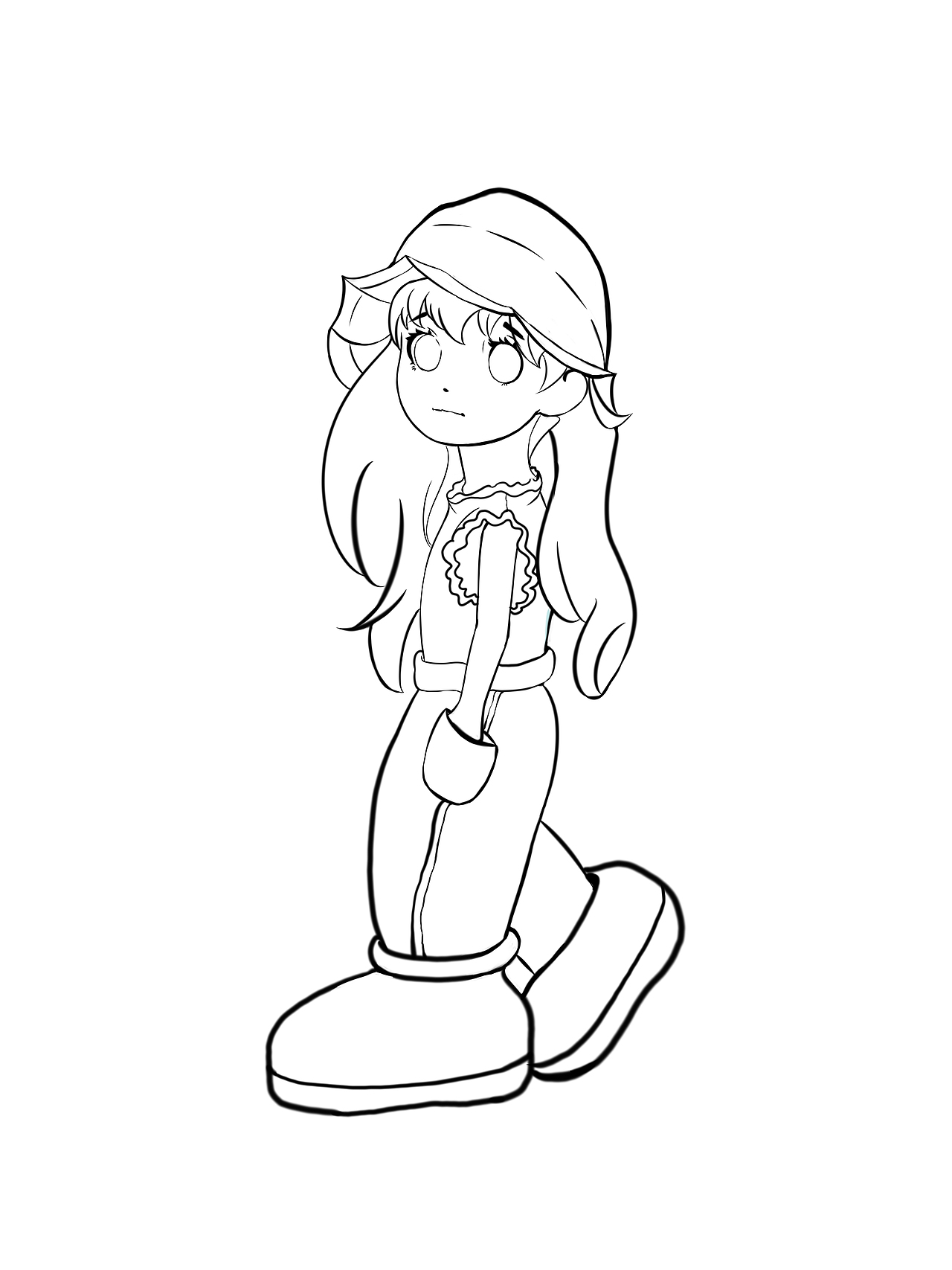 摸鱼（图ZMzA1NTg1NTcy） - 儿童插画 - 站酷设计师晚饮原创素材 - 站酷ZCOOL