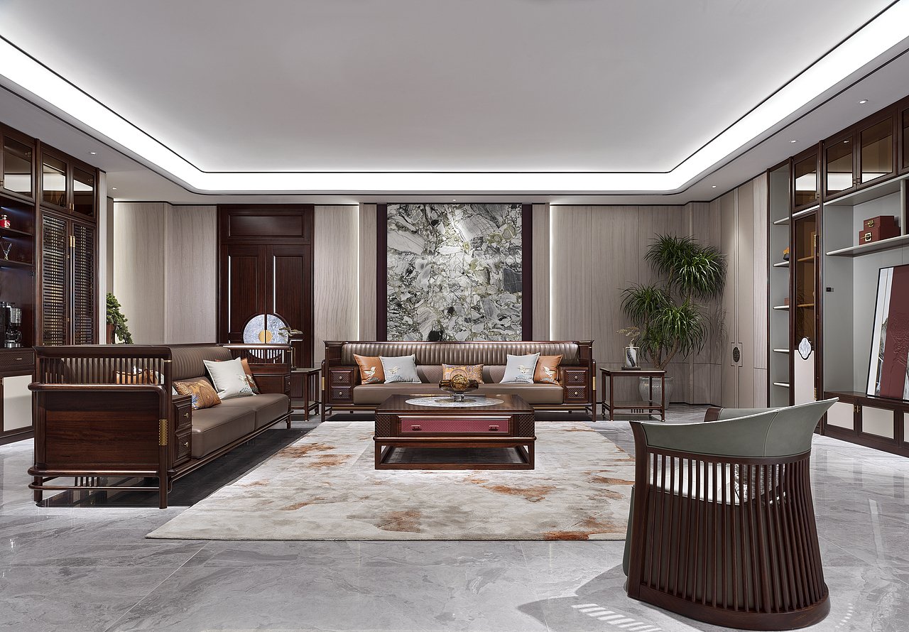 轻奢新中式家具摄影（图ZMjg5Mjg4MTQw） - 产品摄影 - 站酷设计师好好学习muzi原创素材 - 站酷ZCOOL