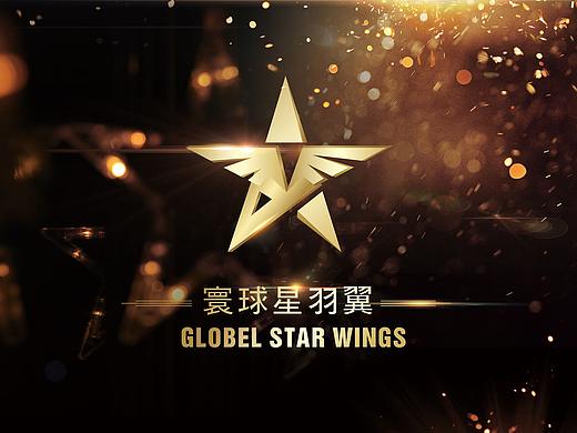寰球星羽翼影视文化公司logo及系列宣传海报设计