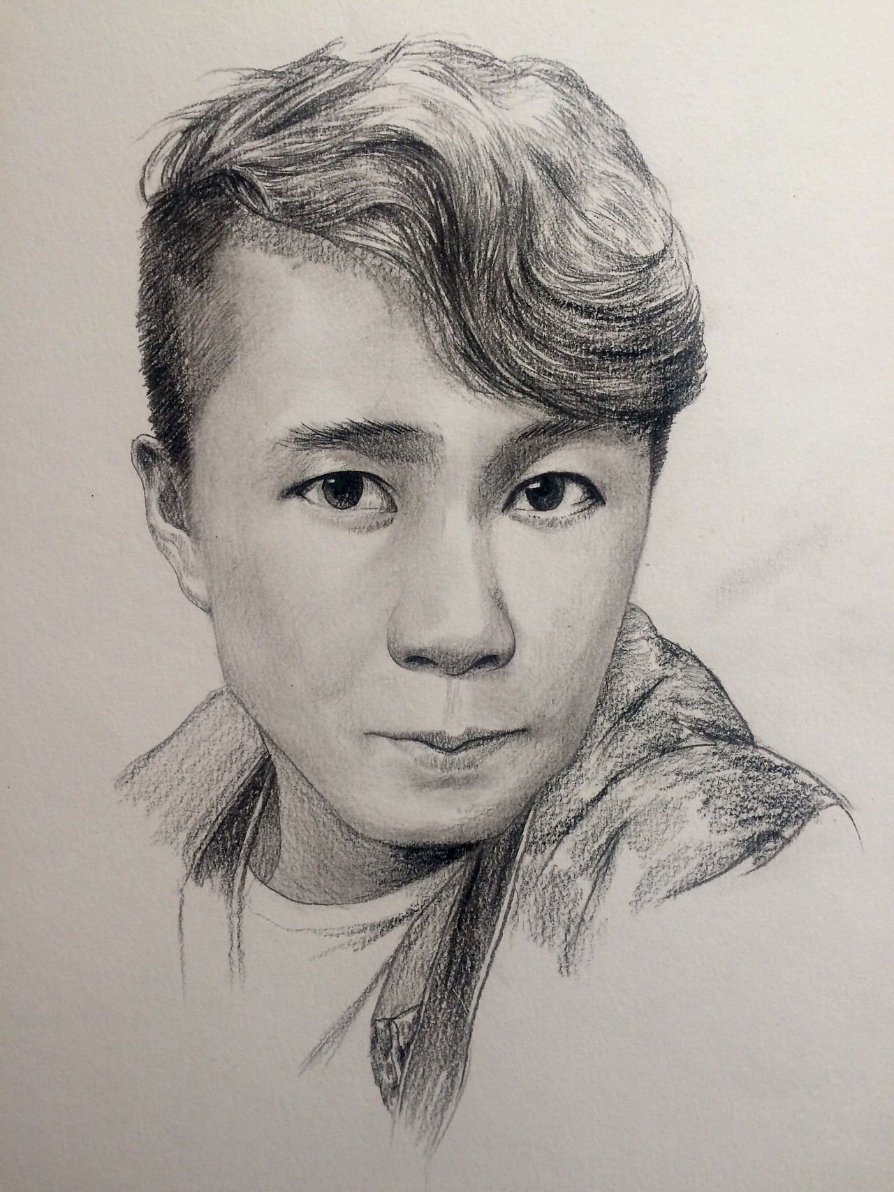 素描肖像头像简绘