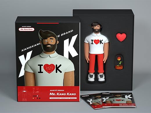 康叔叔角色设计