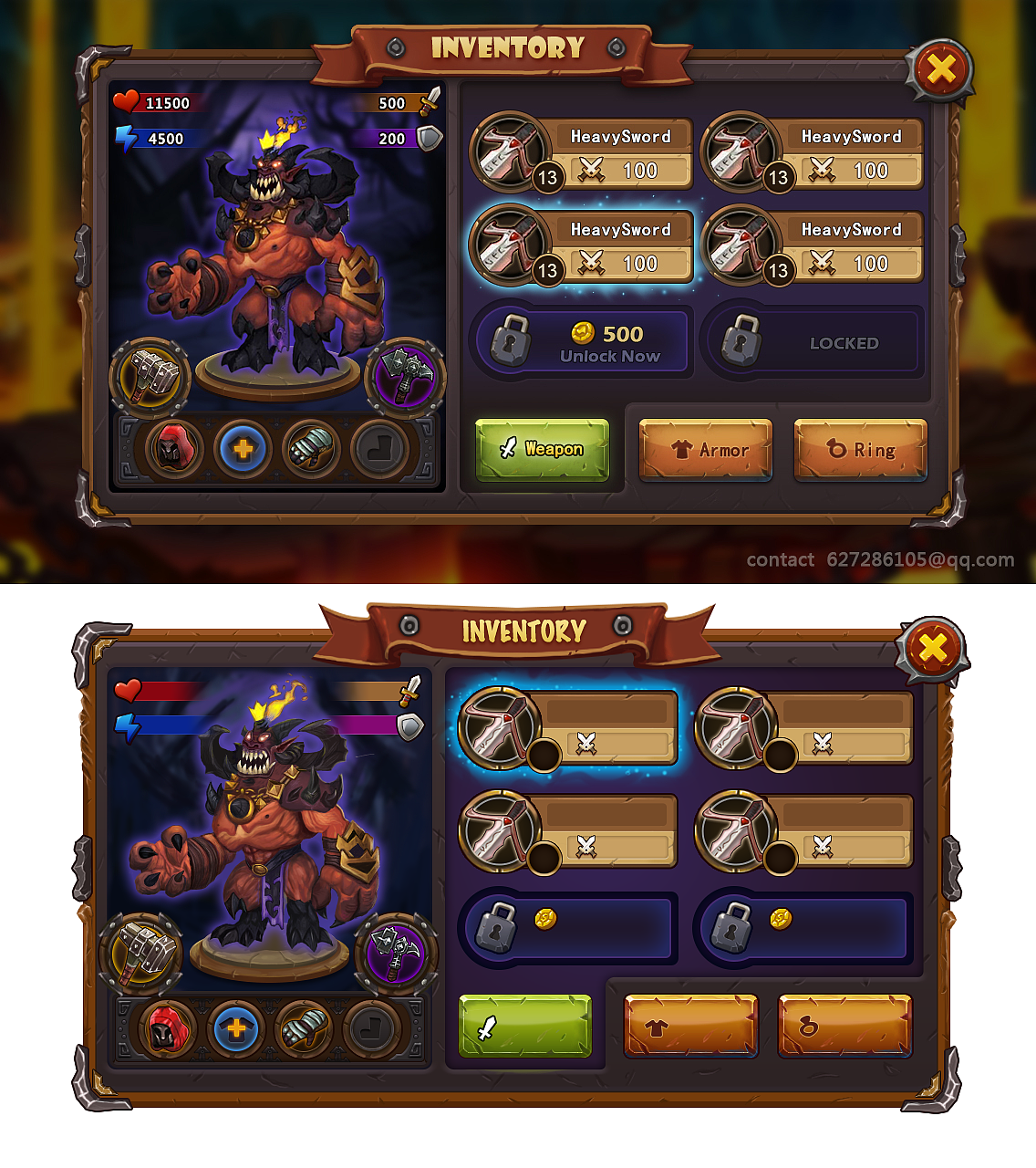 临摹游戏UI（图ZNDk1MTI0ODA=） - 游戏UI - 站酷设计师bpwoniu原创素材 - 站酷ZCOOL