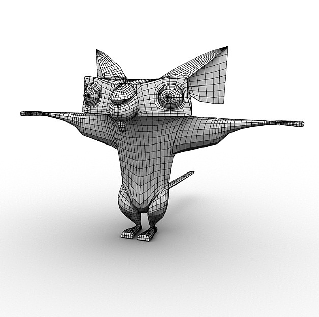 3d卡通角色作品