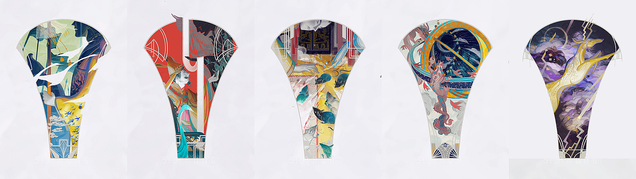 2017-2018 Work Collection I（图ZMTk3NjI0MTM2） - 商业插画 - 站酷设计师SijaHong六厘原创素材 - 站酷ZCOOL