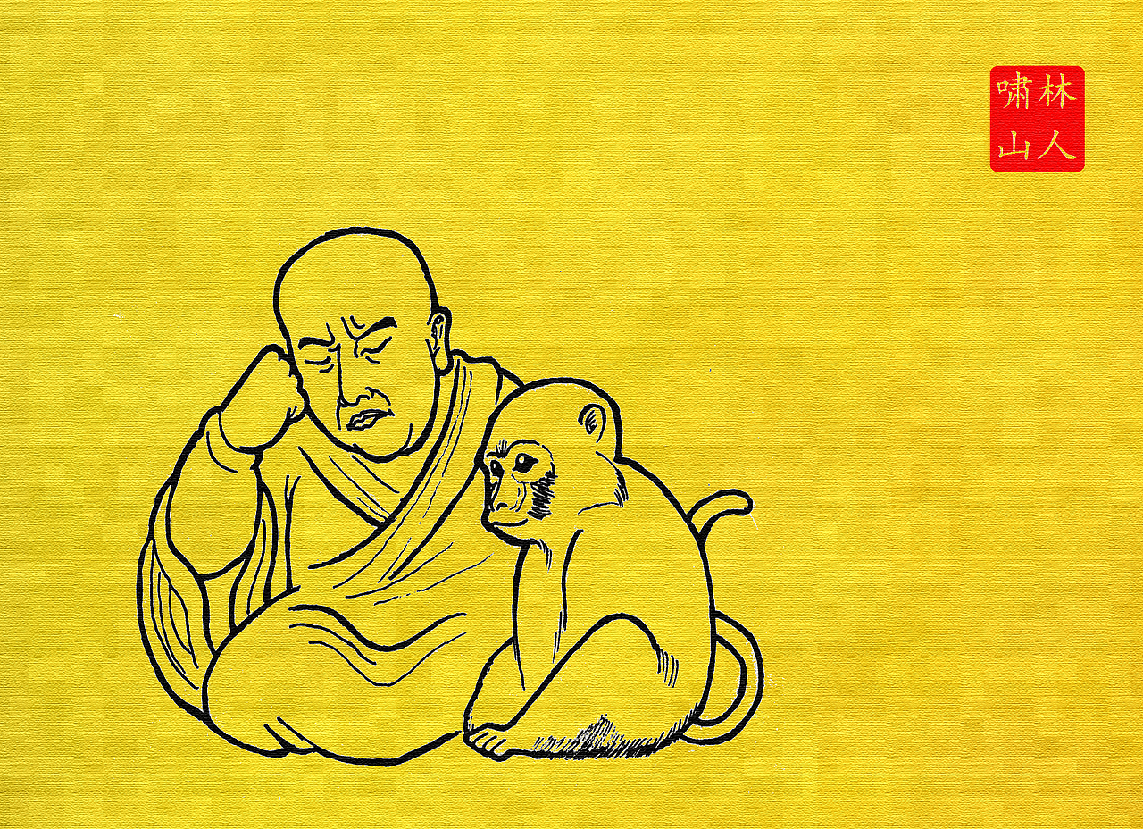 第十一位,侯罗尊者(沉思罗汉)