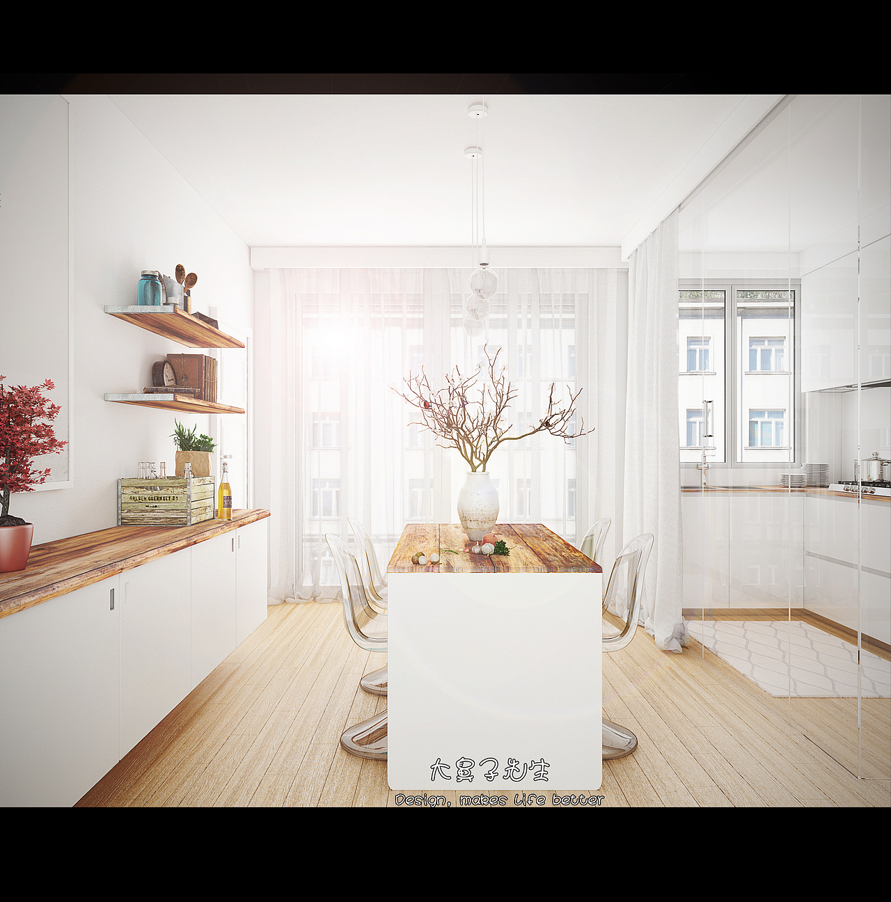 传统国内住宅——改清凉阳光宅