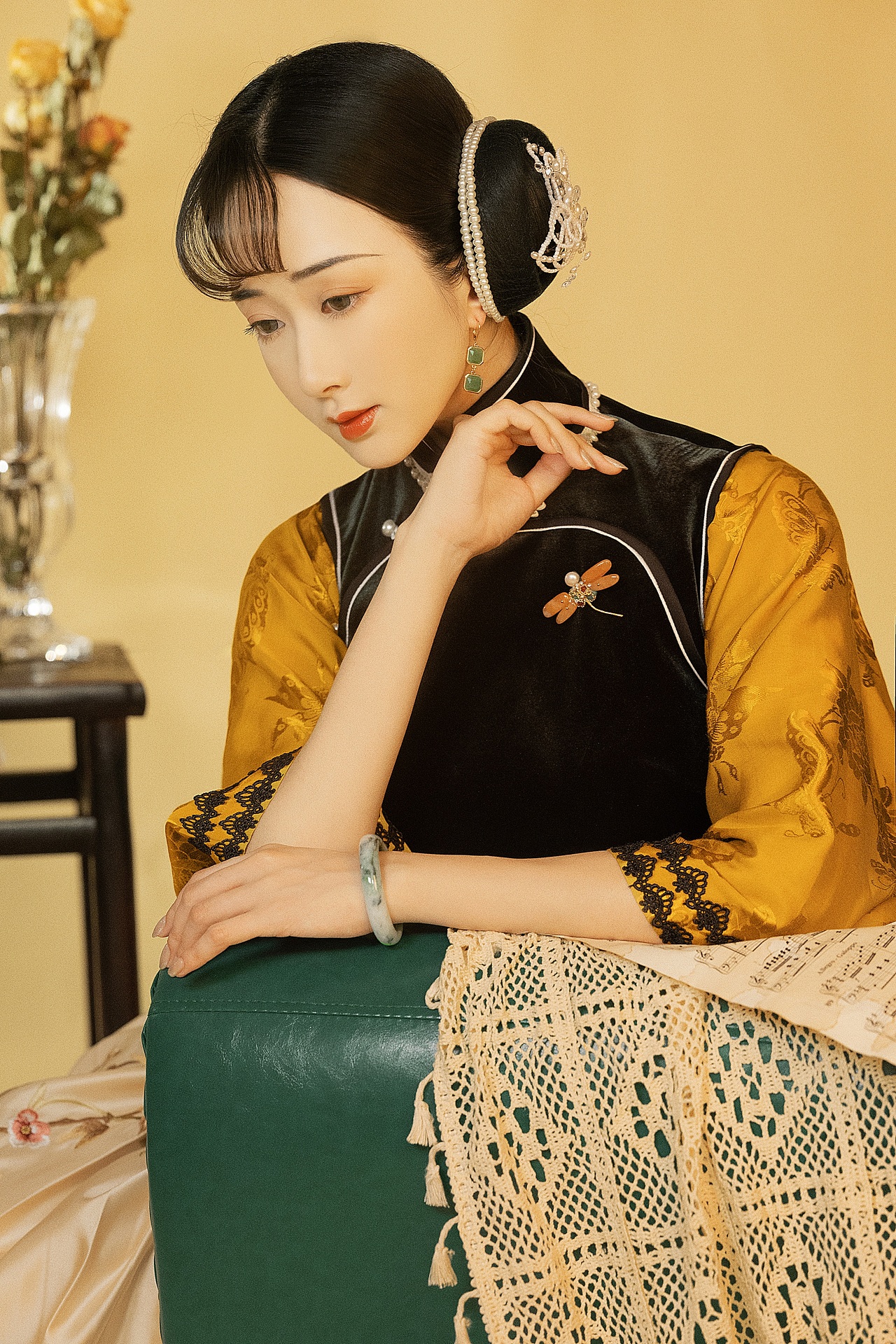 民国女子月份牌系列 · 贰（图ZMjczNzEzMTAw） - 人像摄影 - 站酷设计师其一不二原创素材 - 站酷ZCOOL