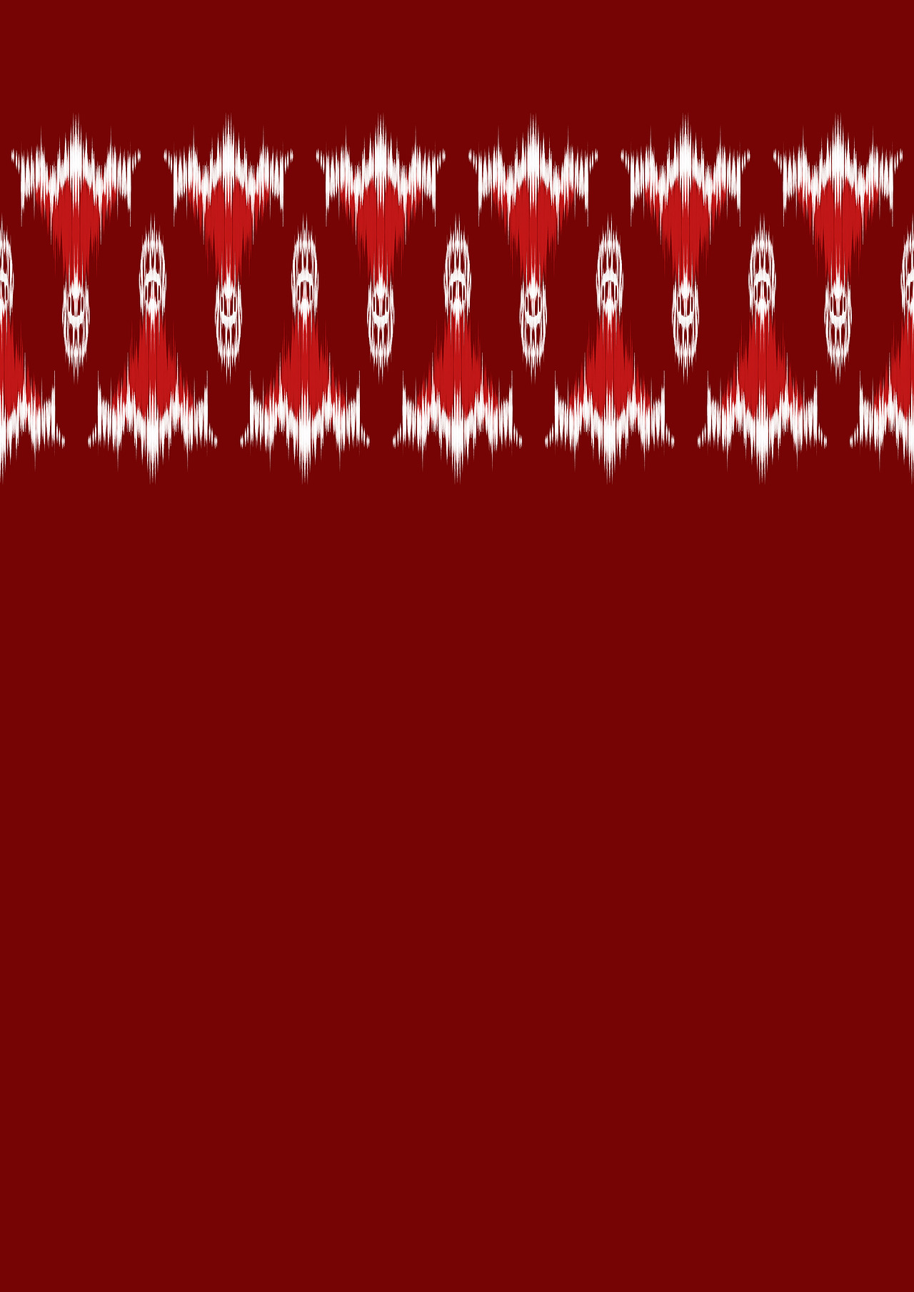 【艾德莱斯x圣诞节】圣诞节艾德莱斯纹样设计