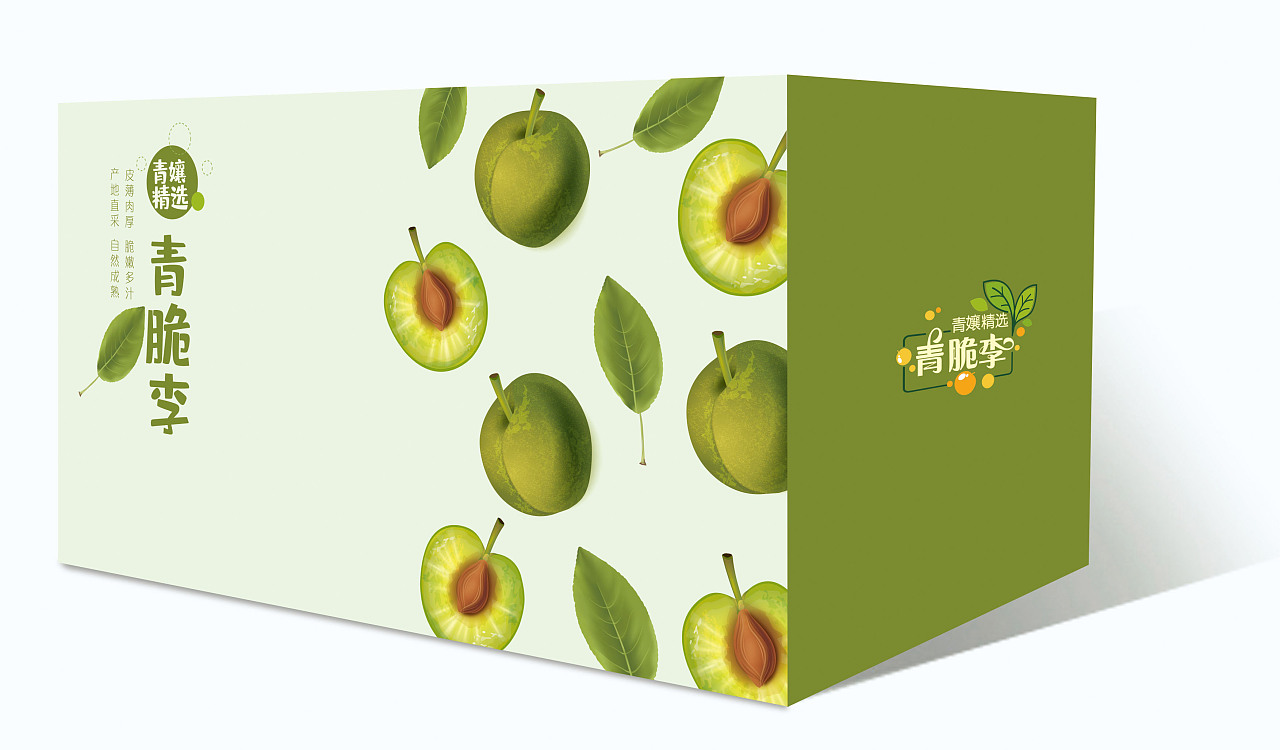青娘青脆李包装设计|平面|包装|黄庆dq - 原创作品 - 站酷 (zcool)