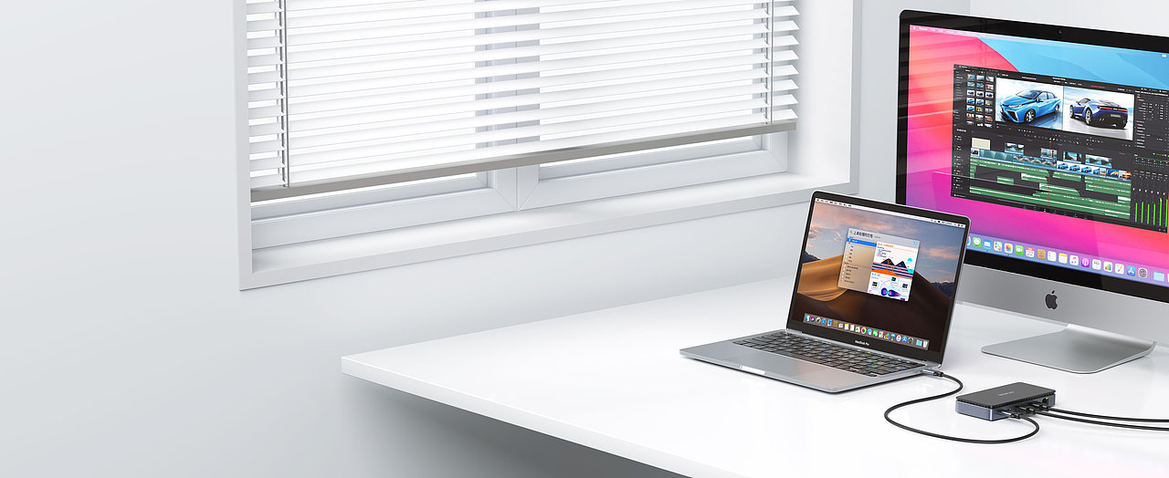 工作渲染节选 — Hub Docking 充电器