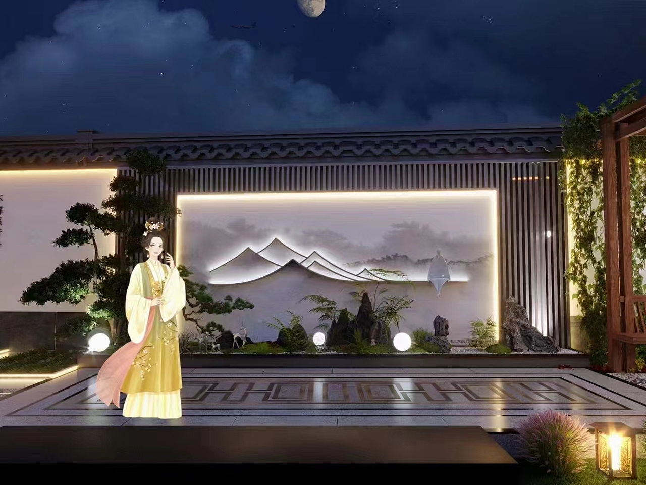 中式庭院🎍古风味满满░